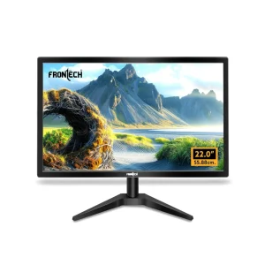 Frontech MON-0060 22 inch LED monitor with HDMI and VGA ports for office and home use