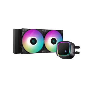 Deepcool ICE Element 240 ARGB liquid CPU cooler with dual fans