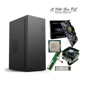 i5 10th gen desktop pc setup